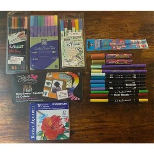 Art Scrapbooking Markers Crayons and Chalk New and Used